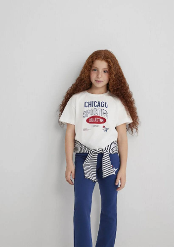 Resim Mavi Chicago Sportive Kız Çocuk Sweat M7610344-70057