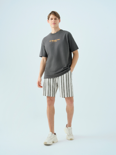 Resim Loft Erkek Loose Fit T-shirt LF2038581