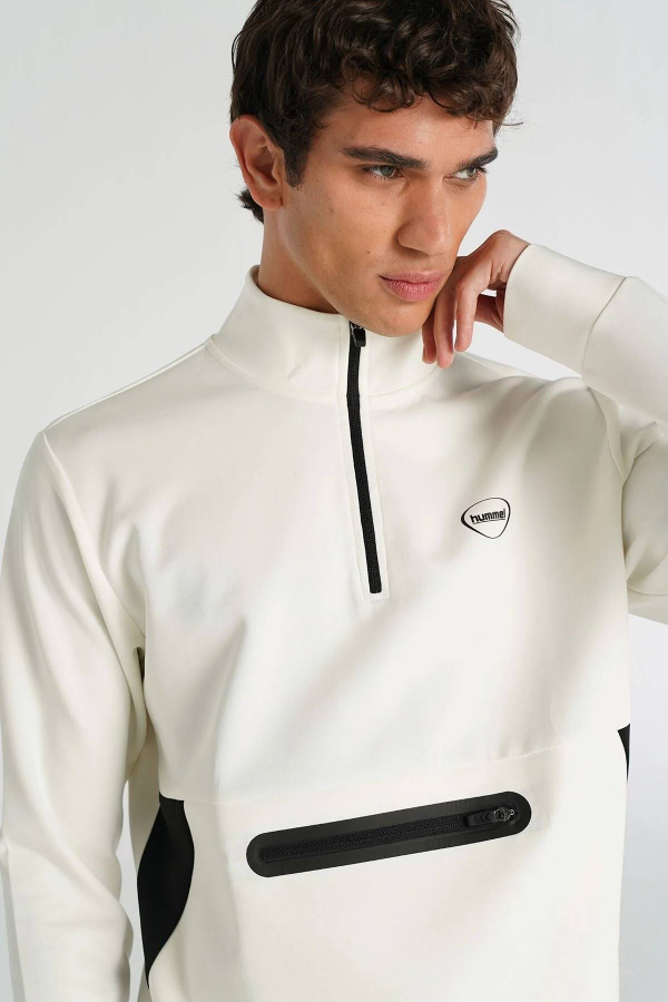 Resim Hummel Hml Loton Zip Nk Sweatshirt Erkek Ceket 922255-9003