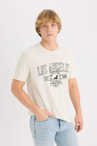 Resim Defacto Erkek  T-shirt D5577AXBG721