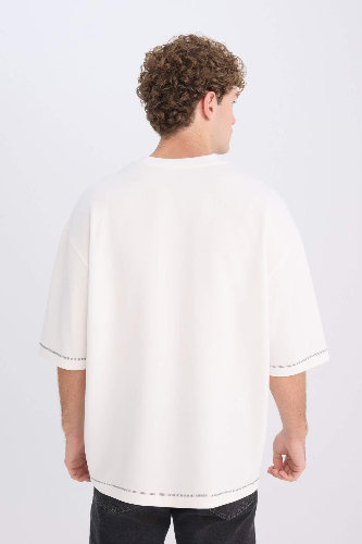 Resim Defacto Erkek  T-shirt C0147AXER137