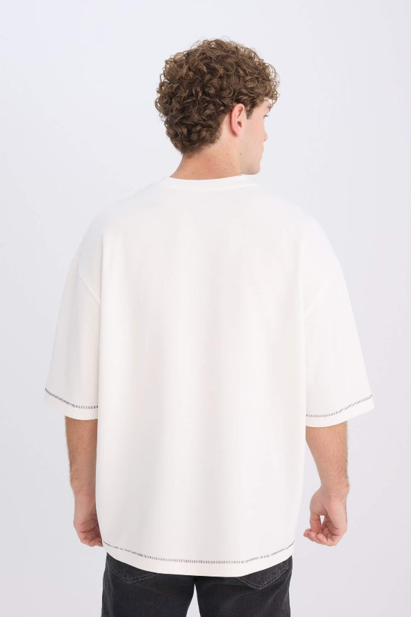 Resim Defacto Erkek  T-shirt C0147AXER137