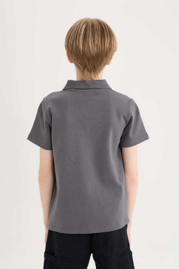 Resim Defacto Erkek Çocuk Kısa Kol T-shirt D7755A8AR161