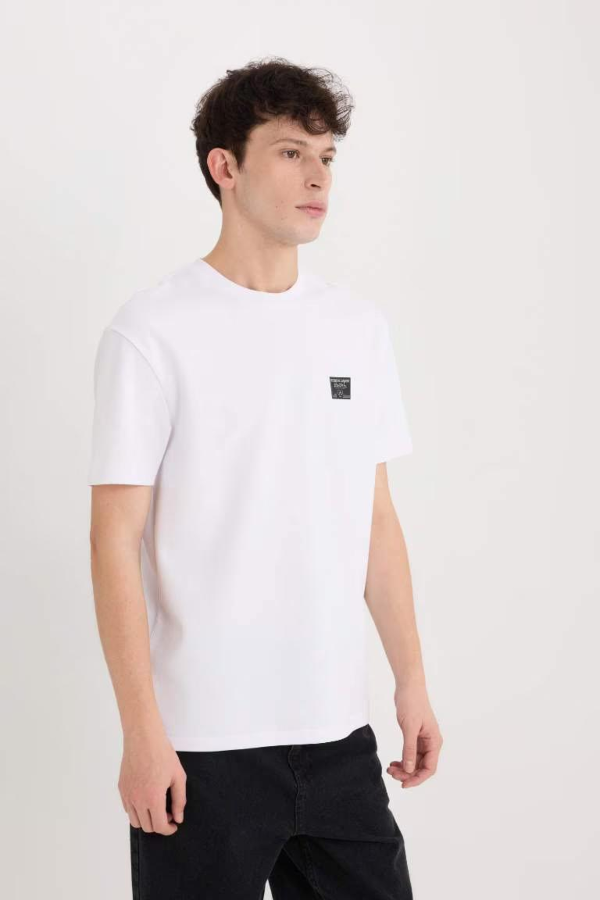 Resim Defacto Erkek  T-shirt D5516AXWT34