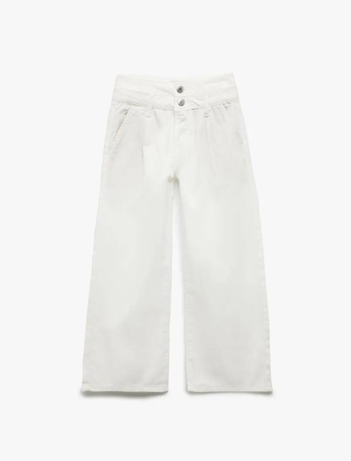 Resim Koton Kız Çocuk Jean Pantolon 5SKG40074AD
