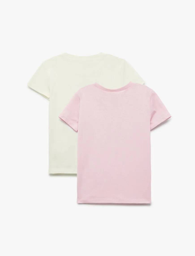 Resim Koton Kız Bebek T-shirt 5SMG10110AK