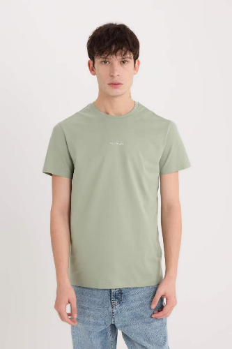 Resim Defacto Erkek  T-shirt D5566AX/GN1107