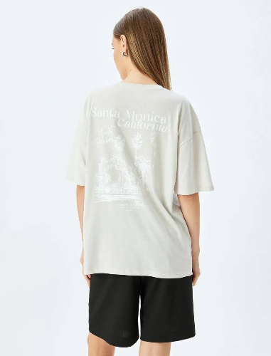 Resim Koton Kadın T-shirt 5SAL10186IK