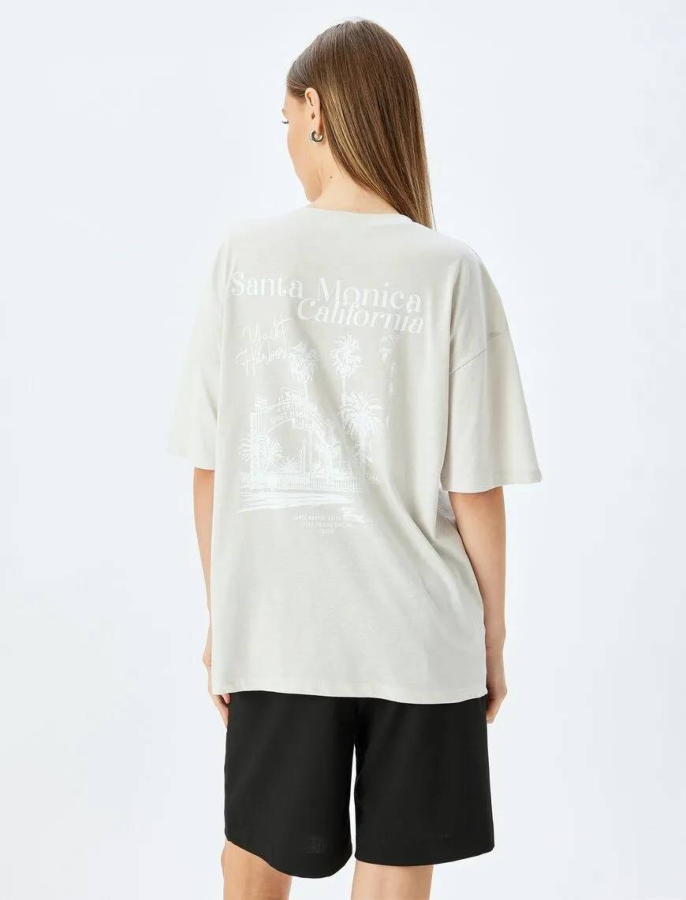 Resim Koton Kadın T-shirt 5SAL10186IK