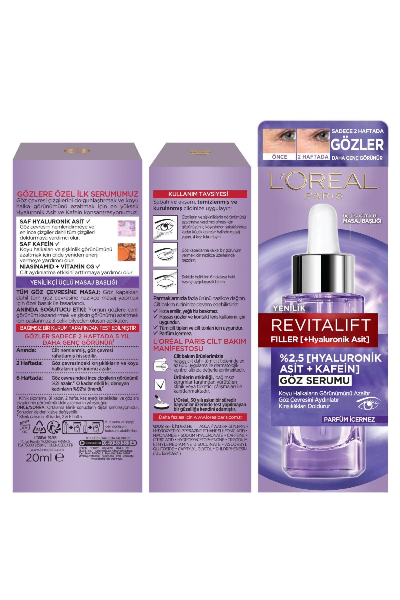 Resim Lo.Skın Revıtalıft Fıller Göz Serum