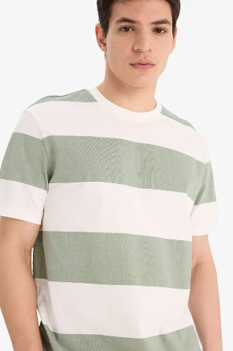 Resim Defacto Erkek T-shirt E5485AX/GN1107