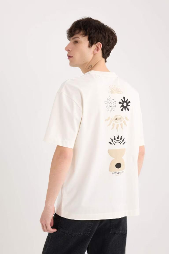 Resim Defacto Erkek  T-shirt B5813AXER105
