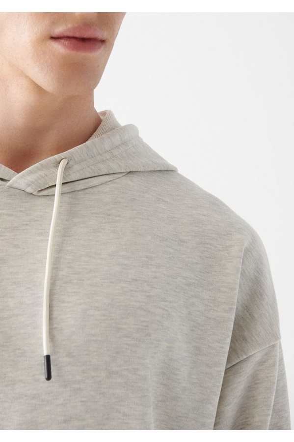 Resim Mavi Baskılı Erkek Sweat M0S10389-82498