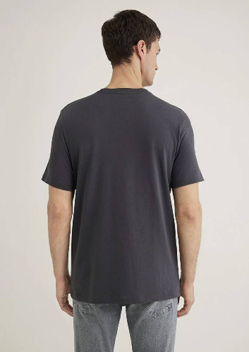 Resim Mavi Regular Erkek  T-shirt M0612643-80106