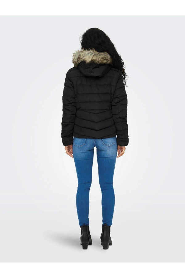 Resim Only Onlellan Quılted Hood Jacket Lıfe Cc Otw Kadın Mont 15300254