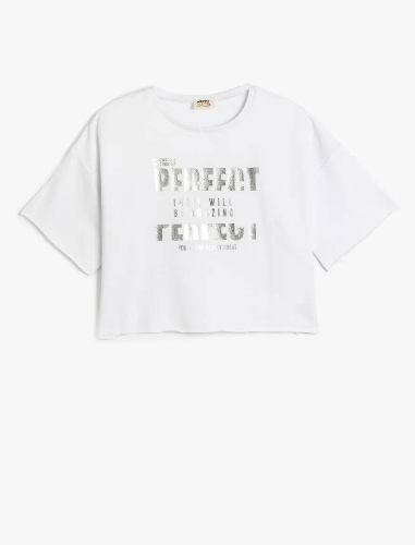 Resim Koton Kız Çocuk T-shirt 5SKG10066AK