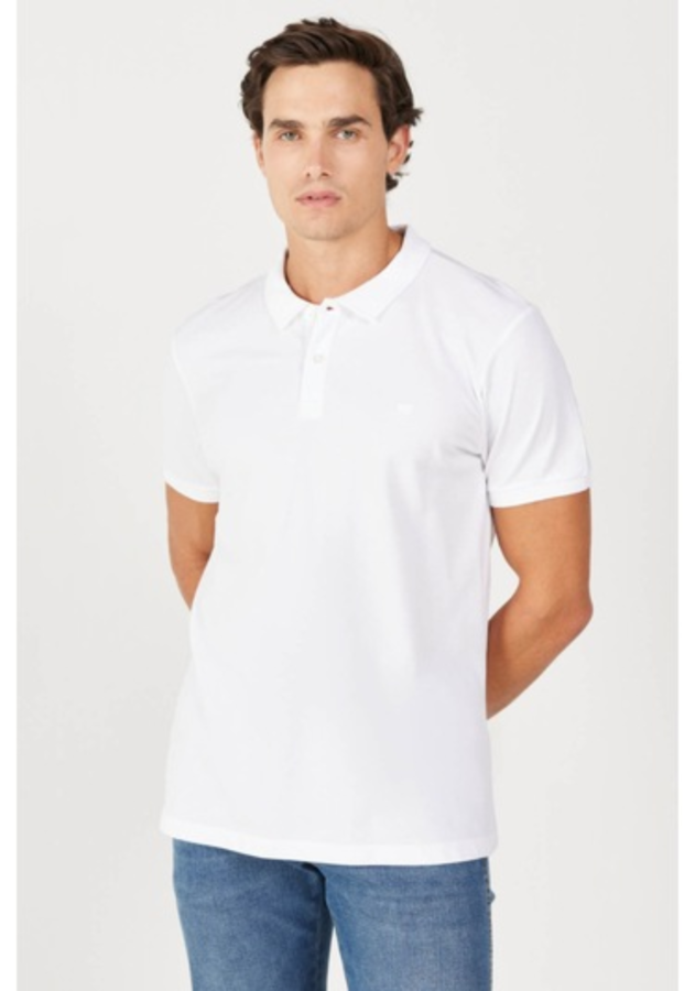 Resim Wrangler  Regular Fit Polo  Erkek T-shirt MW211837100