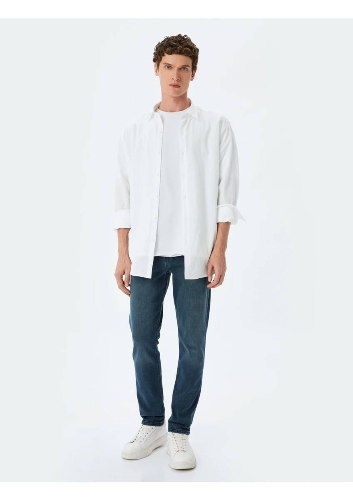 Resim Koton Erkek Jean  Pantolon 5SAM40050ID