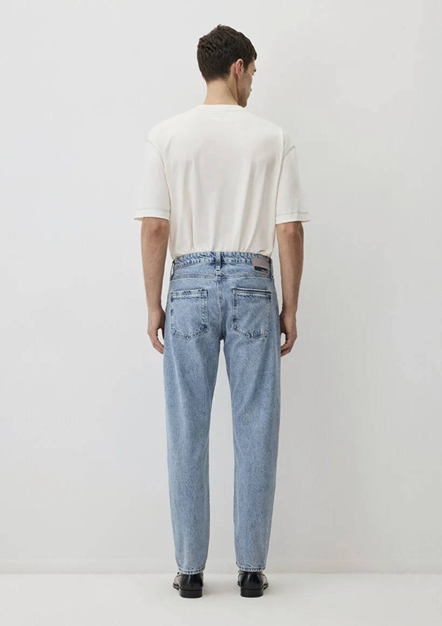 Resim Mavi Tapered Erkek  Jean Pantolon M0010172-89642