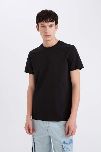 Resim Defacto Erkek  T-shirt D5566AXBK81