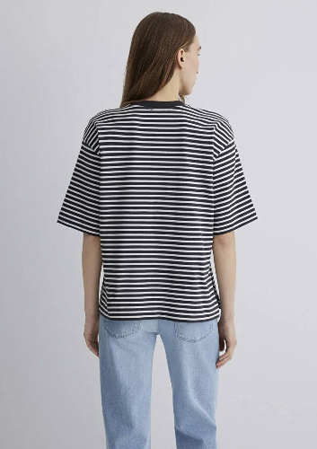Resim Mavi empty Kadın  T-shirt M1613113-85308