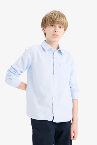 Resim Defacto Erkek Çocuk Gömlek F2630A8BE343
