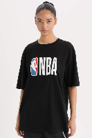 Resim Defacto Kadın Kısa Kol T-shirt Z9313AZ/BK81