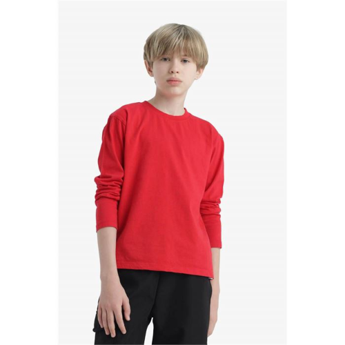 Resim Defacto Erkek Çocuk Uzun Kol T-shirt K1686A6/RD117