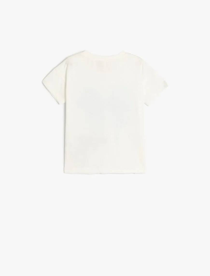 Resim Koton Kız Bebek Kısa Kol T-shirt 5SMG10054AK
