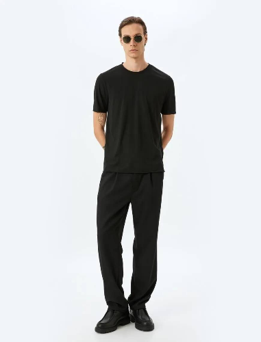 Resim Koton Erkek T-shirt 5SAM10032HK