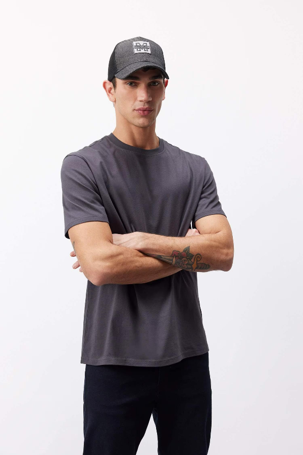 Resim Defacto Erkek  T-shirt V7699AZ/AR214