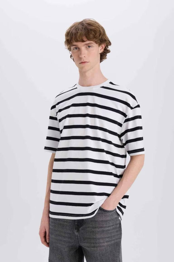 Resim Defacto Erkek  T-shirt E1160AX/ER105