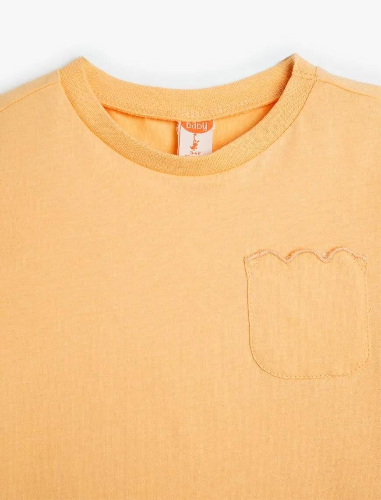 Resim Koton Kız Bebek Uzun Kol T-shirt 5SMG10105AK