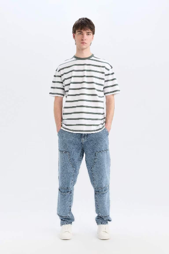 Resim Defacto Erkek  T-shirt E1160AX/GN1019