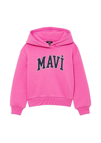 Resim Mavi Logo Kız Çocuk Sweat M7610035-70982