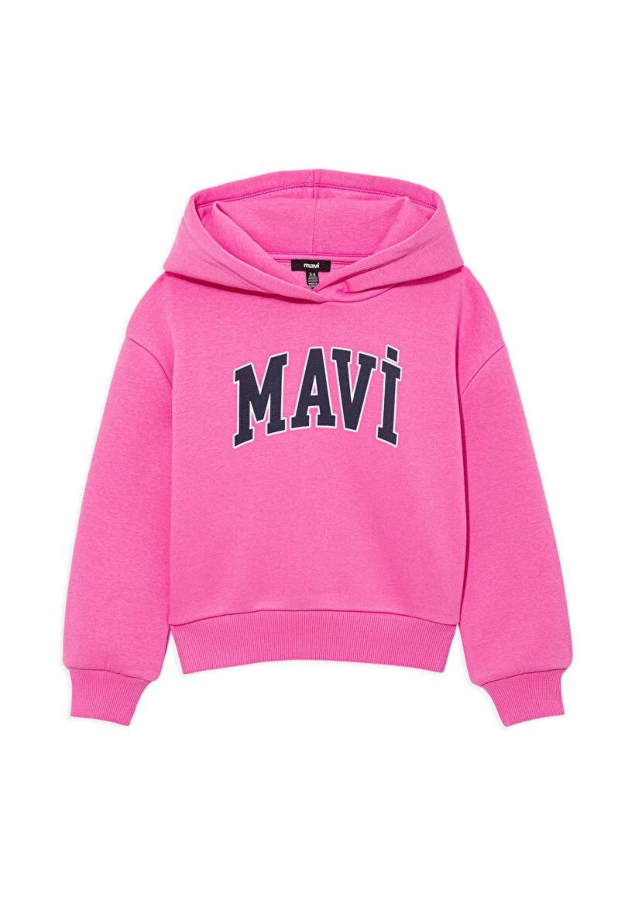 Resim Mavi Logo Kız Çocuk Sweat M7610035-70982