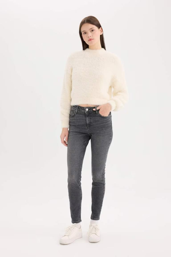 Resim Defacto Kadın Jean Pantolon D5047AXNM36