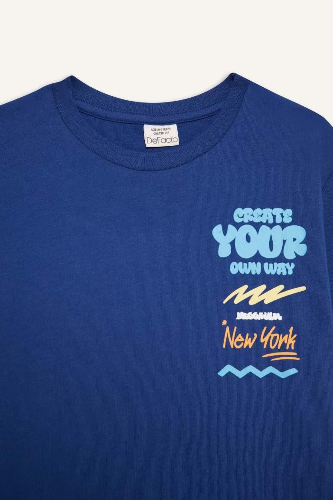 Resim Defacto Erkek Çocuk Kısa Kol T-shirt F0179A8IN176