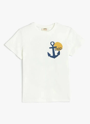 Resim Koton Erkek Çocuk T-shirt 5SKB10142TK