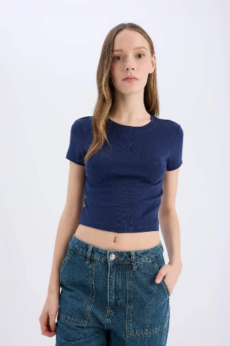 Resim Defacto Kadın T-shirt E0288AX/NV241