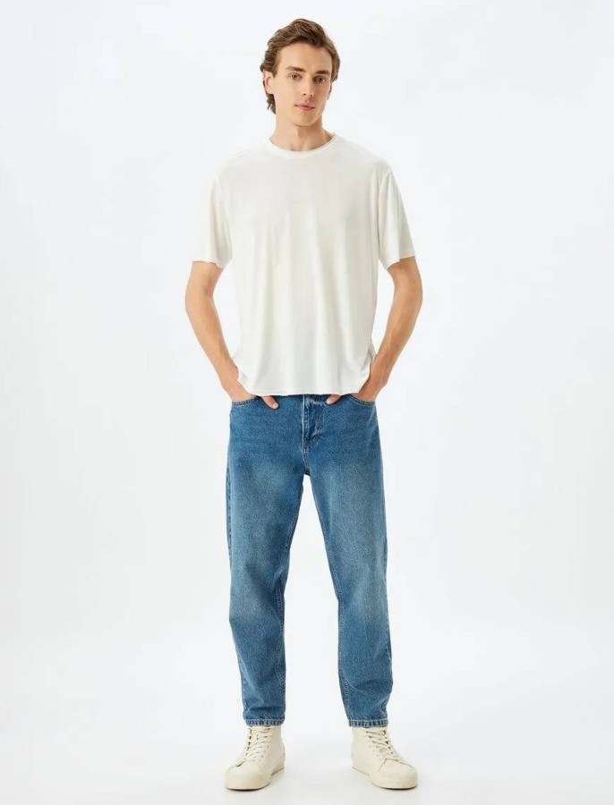 Resim Koton Erkek T-shirt 5SAM10032HK