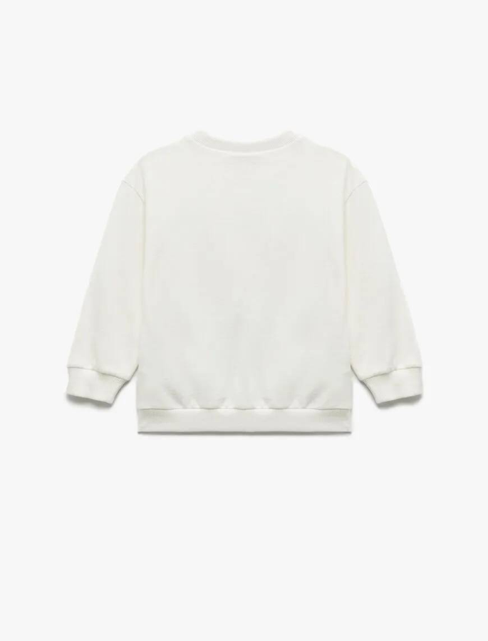 Resim Koton Kız Bebek Sweat 6Wmg10004Ak