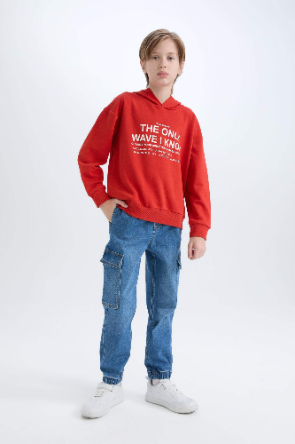 Resim Defacto Erkek Çocuk  Sweat D7399A8RD65