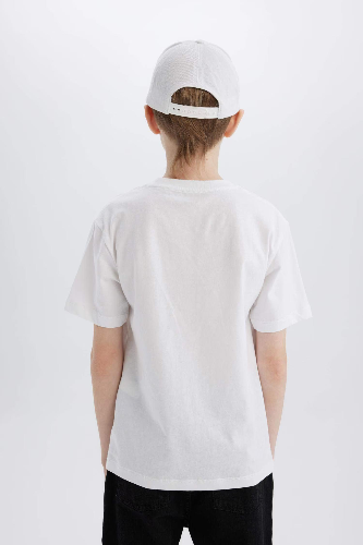 Resim Defacto Erkek Çocuk Kısa Kol T-shirt E0812A8WT34