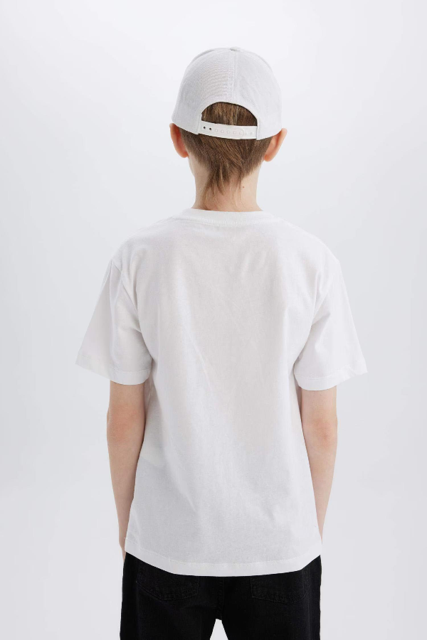 Resim Defacto Erkek Çocuk Kısa Kol T-shirt E0812A8WT34
