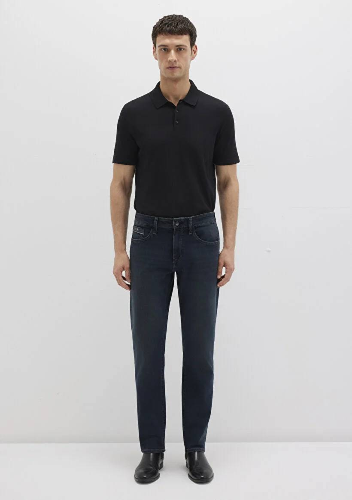 Resim Mavi Marcus Slim Straight Erkek Jean Pantolon M0035126972