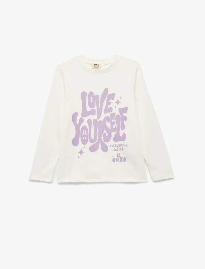 Resim Koton Kız Çocuk Sweat 6Wkg10031Ak