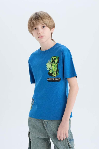 Resim Defacto Erkek Çocuk Kısa Kol T-shirt D9561A8/BE776