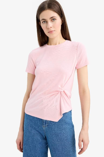 Resim Defacto Kadın T-shirt F0366AX/PN637