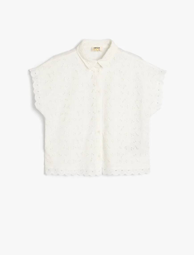 Resim Koton Kız Çocuk  T-shirt 5SKG60049AW